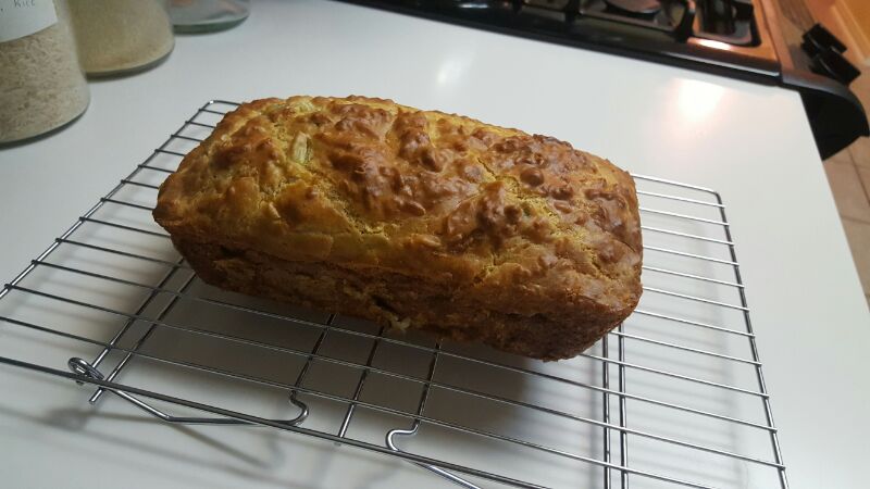 Onion cheese bread